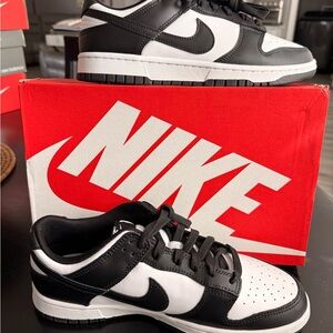 Nike Dunk Low Retro in Black and White